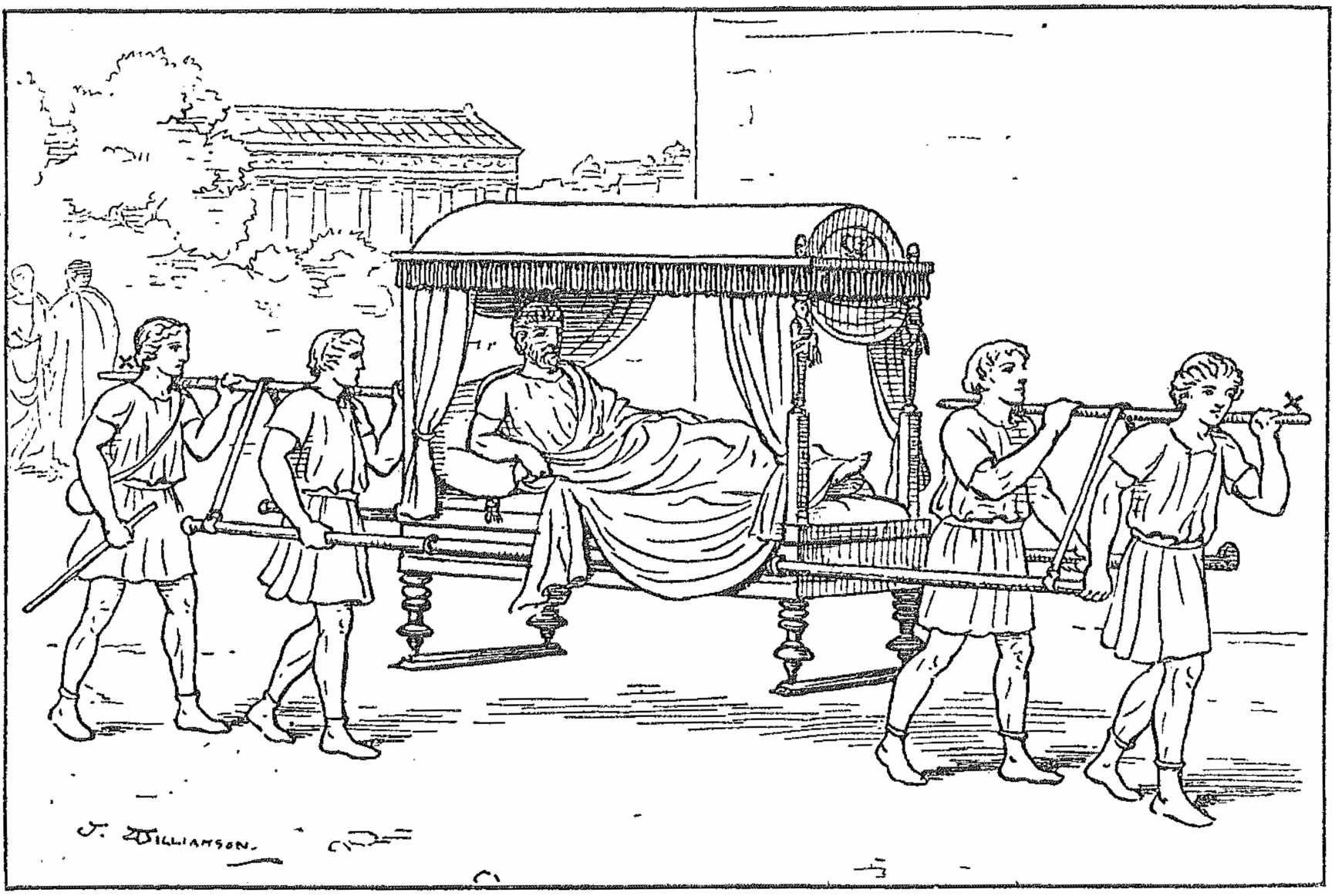 Tabula lectīcae picta