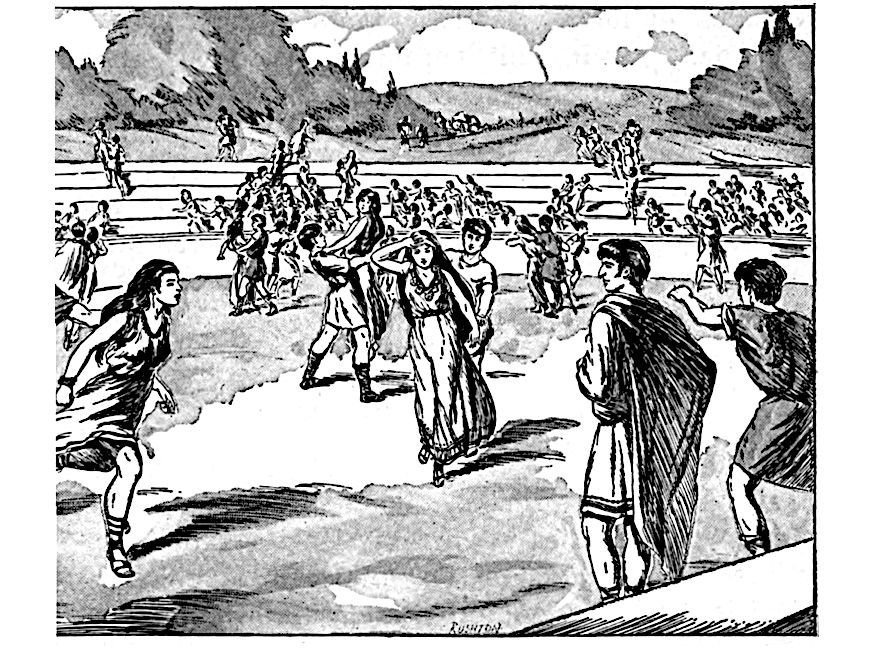 Tabula fīliārum Sabīnōrum picta